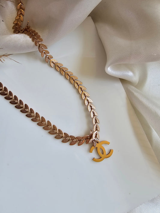 Aria Drop Pendant Necklace