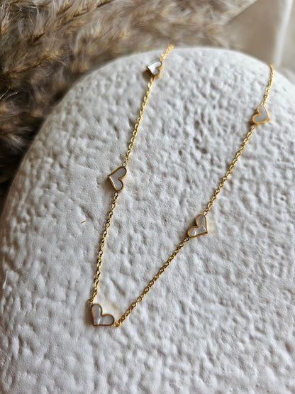 Ethereal Heart Chain Set