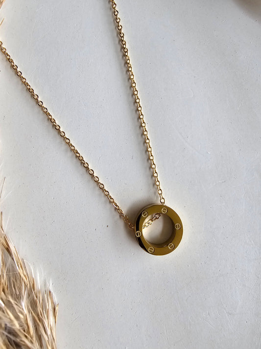 Bold Circle Charm