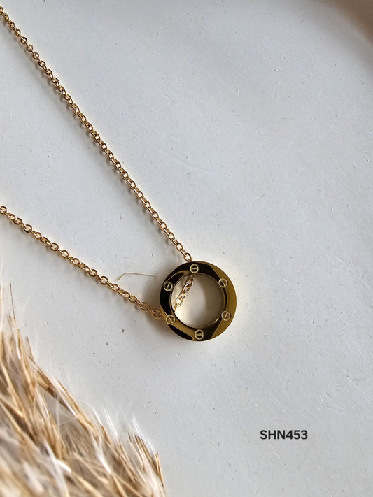 Bold Circle Charm