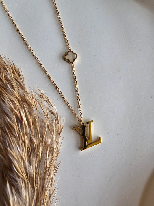 Luxe Initial Charm Necklace