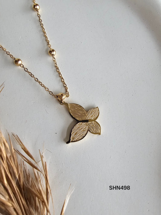 Golden Butterfly Necklace