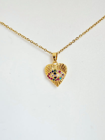 Mystic Heart Necklace