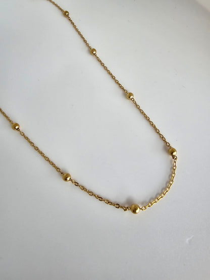 Golden Dots Necklace