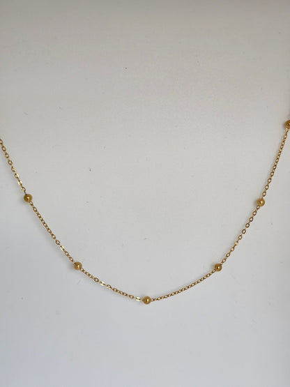 Golden Dots Necklace