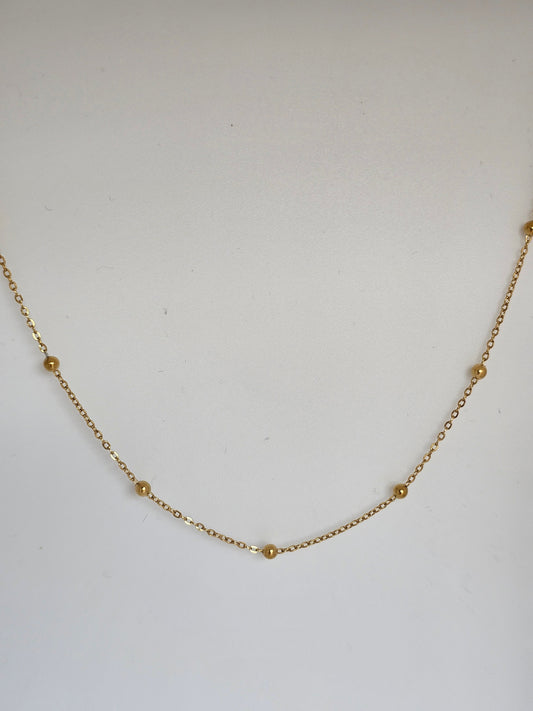 Golden Dots Necklace