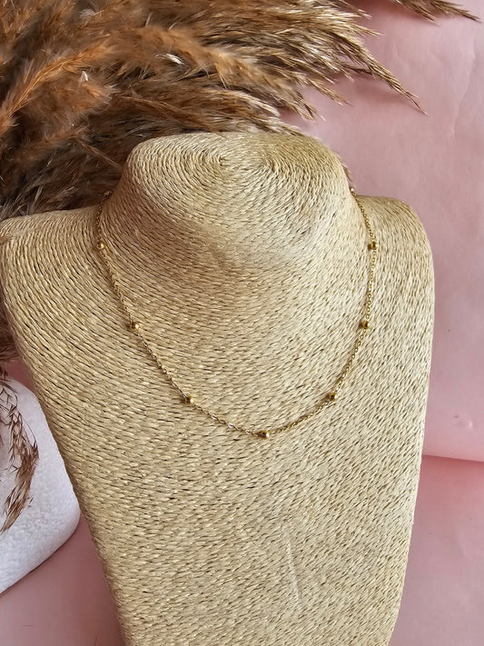 Golden Dots Necklace