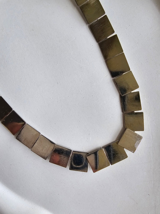 Luxe Square Link Necklace