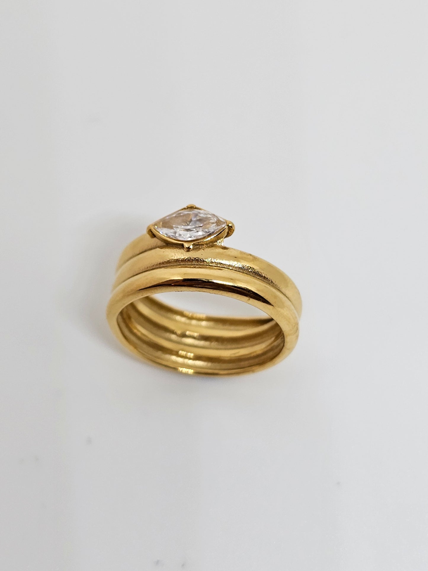Marquise Duo Ring