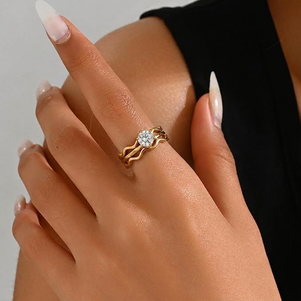 tripple Spark Ring