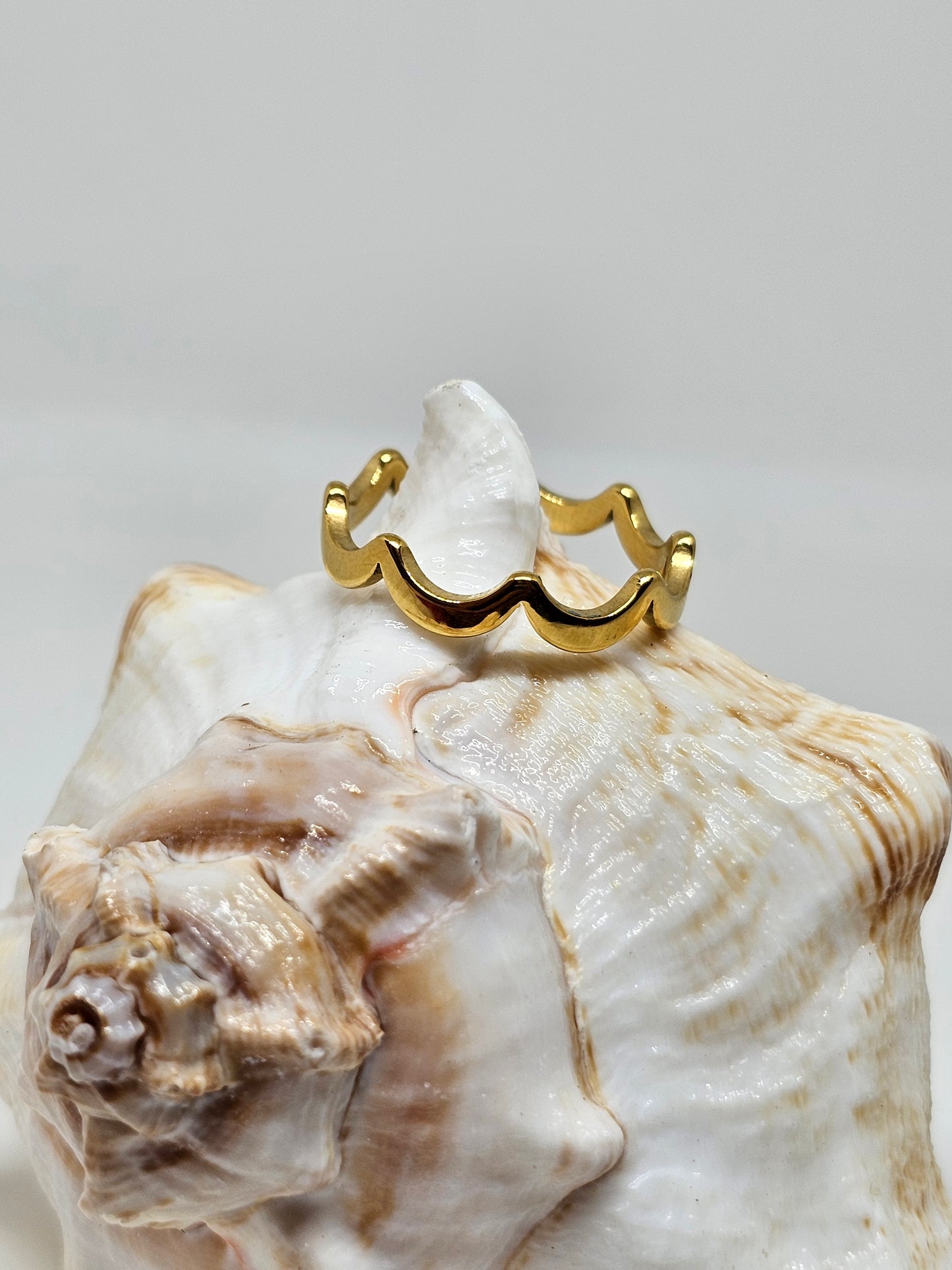Wave Edge Ring