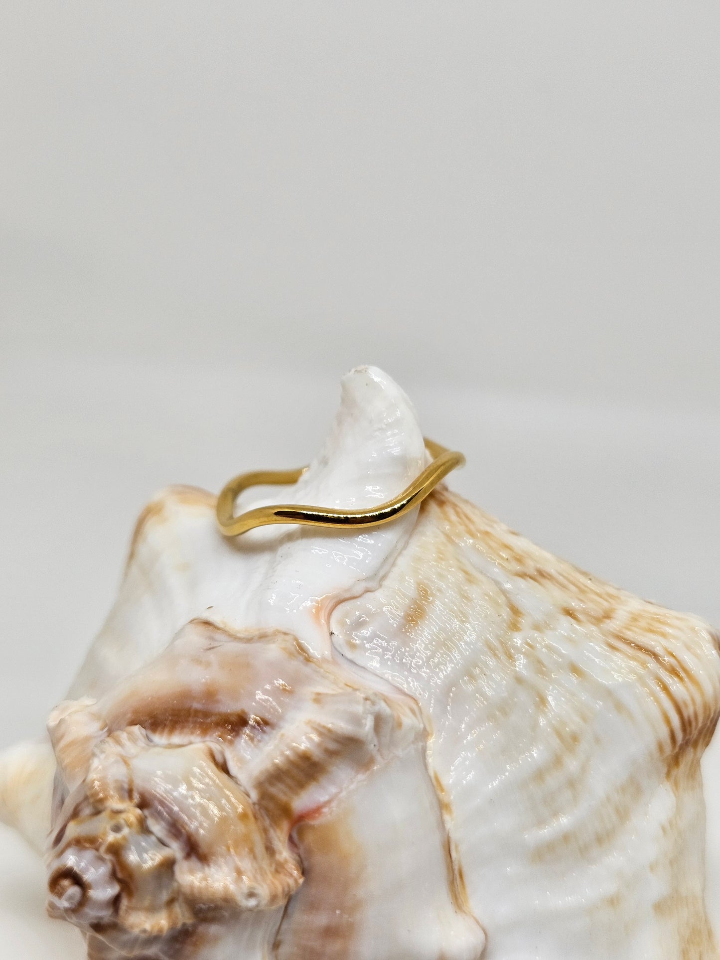 Fluid Wave Ring