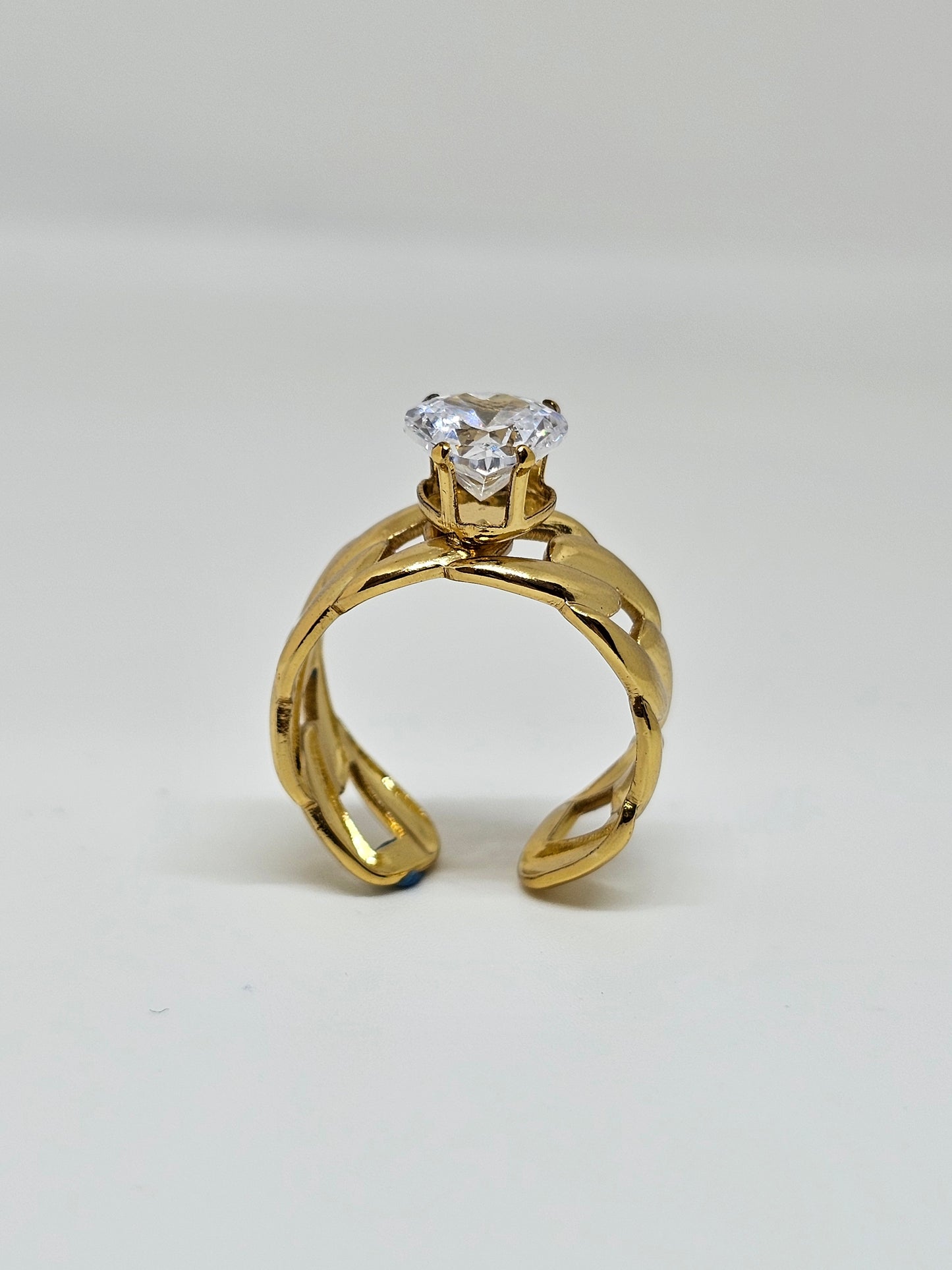 Heart Link Ring