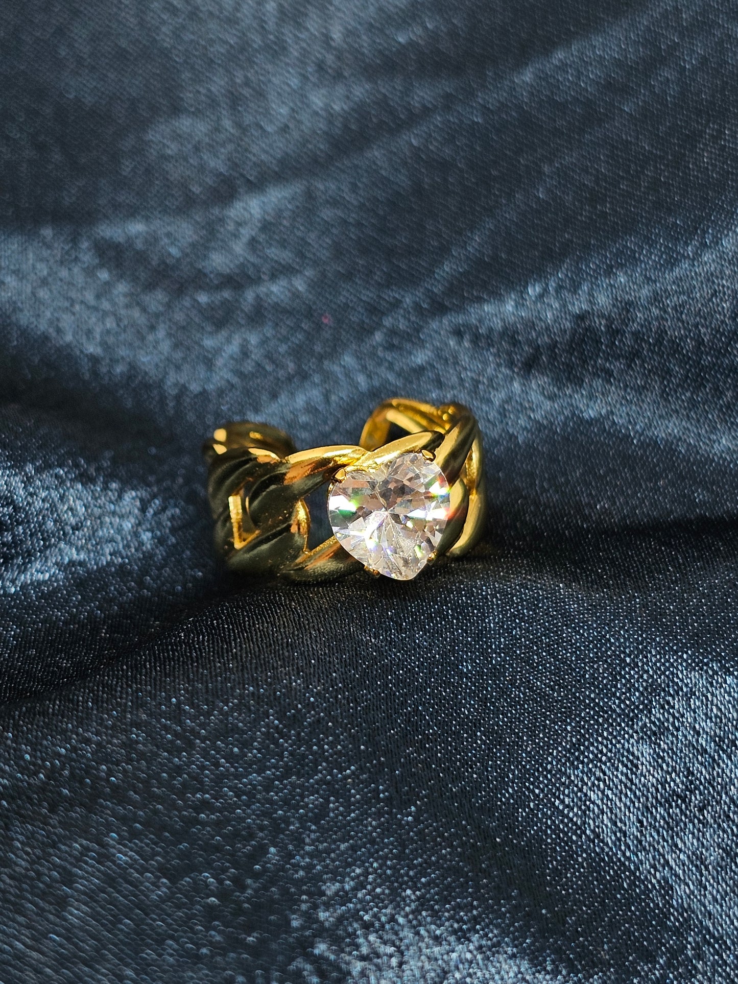 Heart Link Ring