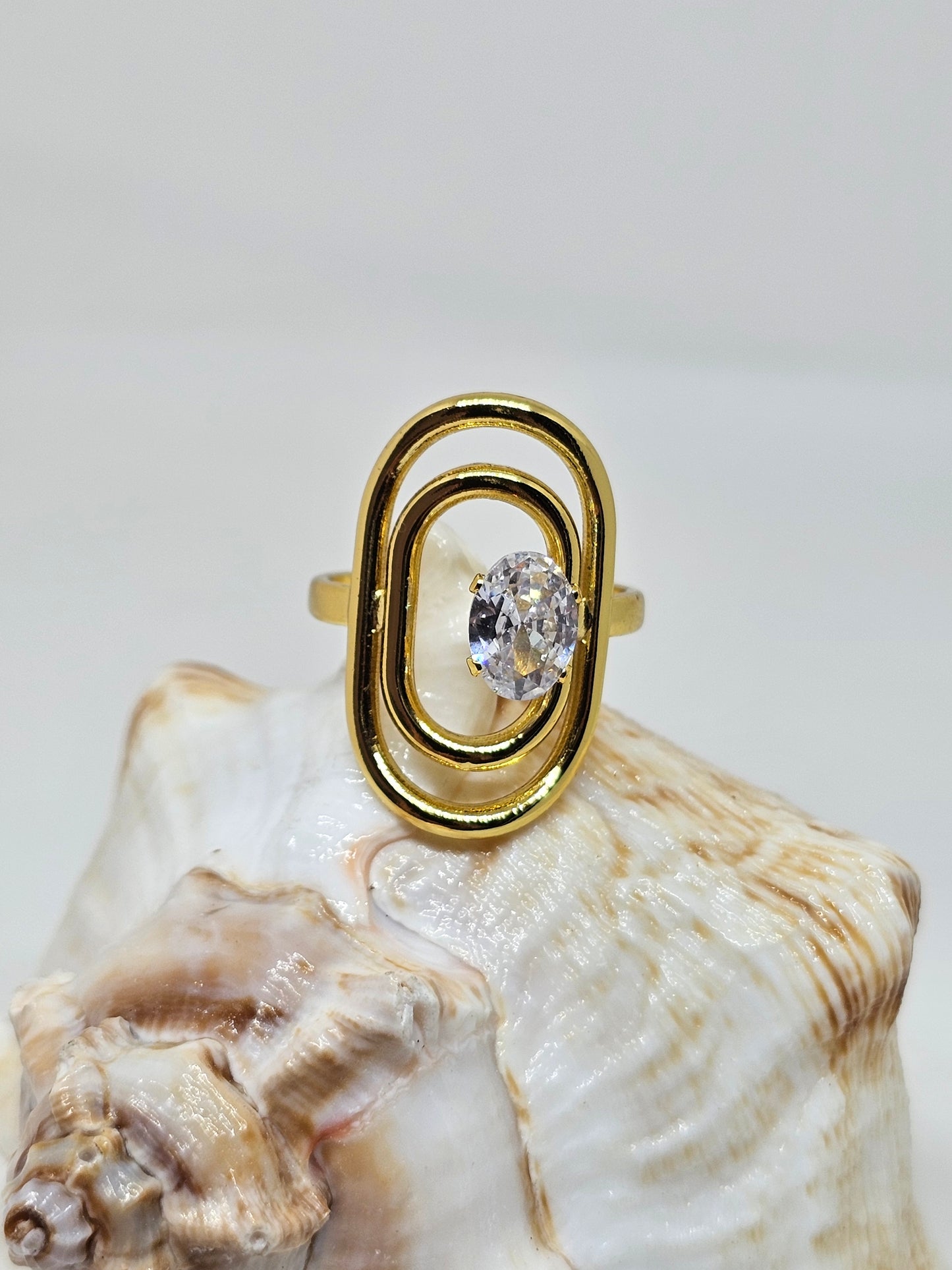 Oval Radiance Ring