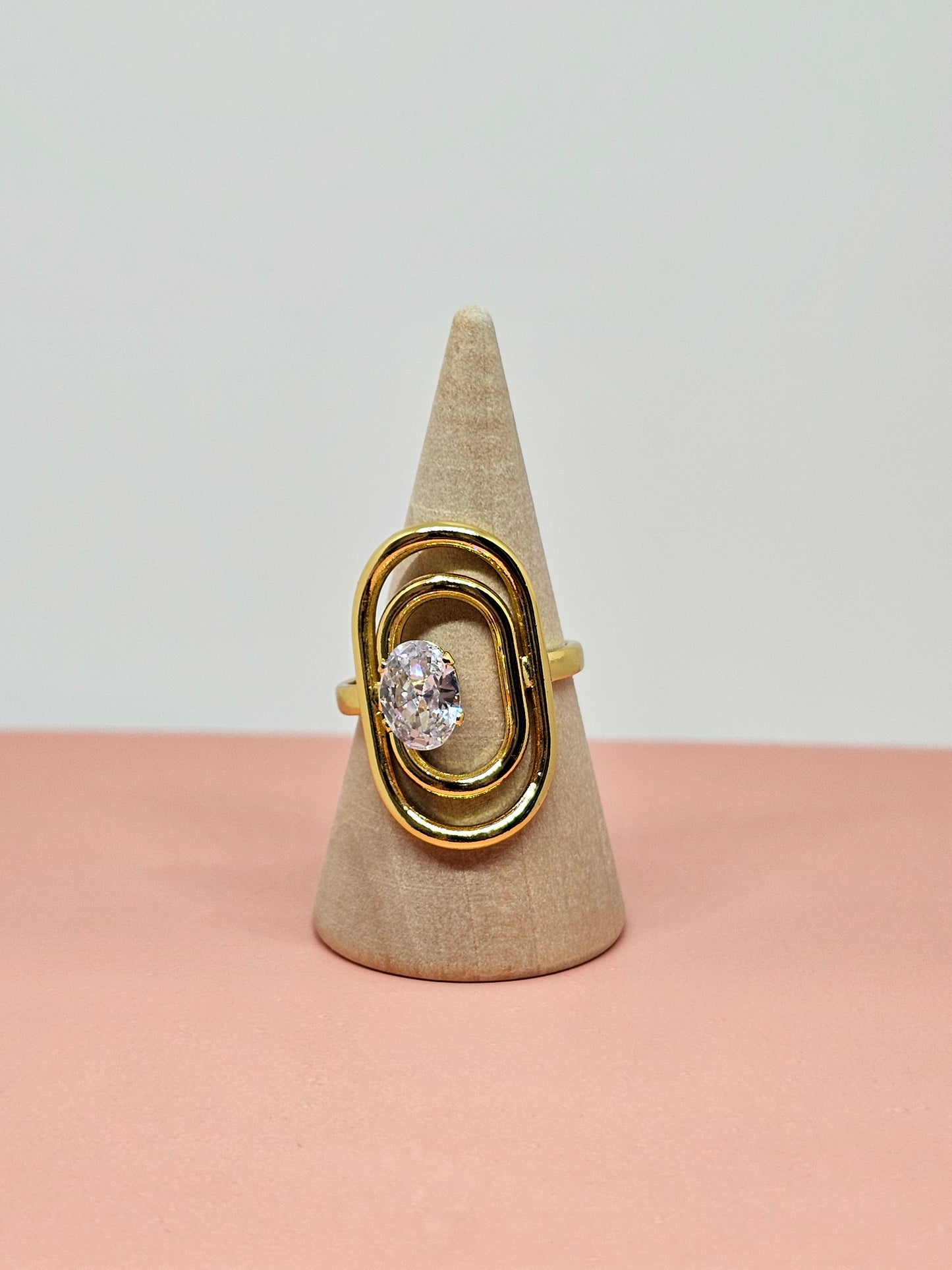 Oval Radiance Ring