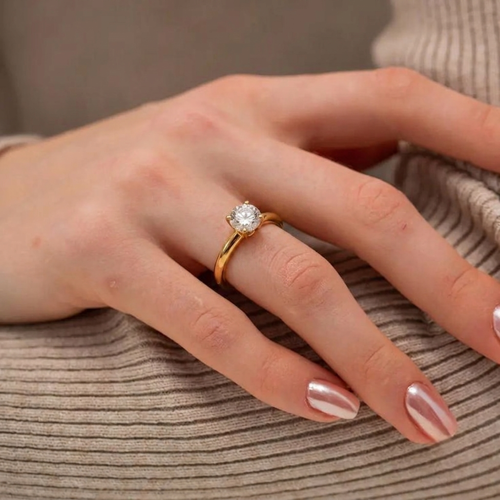 Classic Solitaire Ring