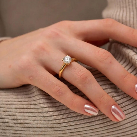 Classic Solitaire Ring