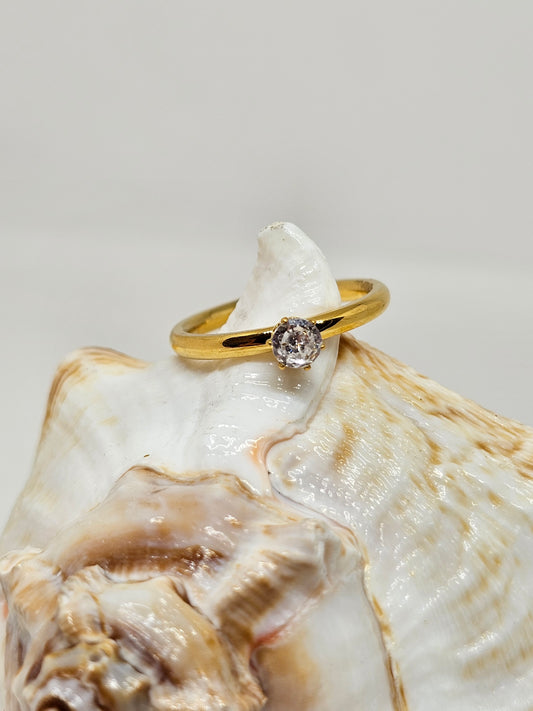 Classic Solitaire Ring