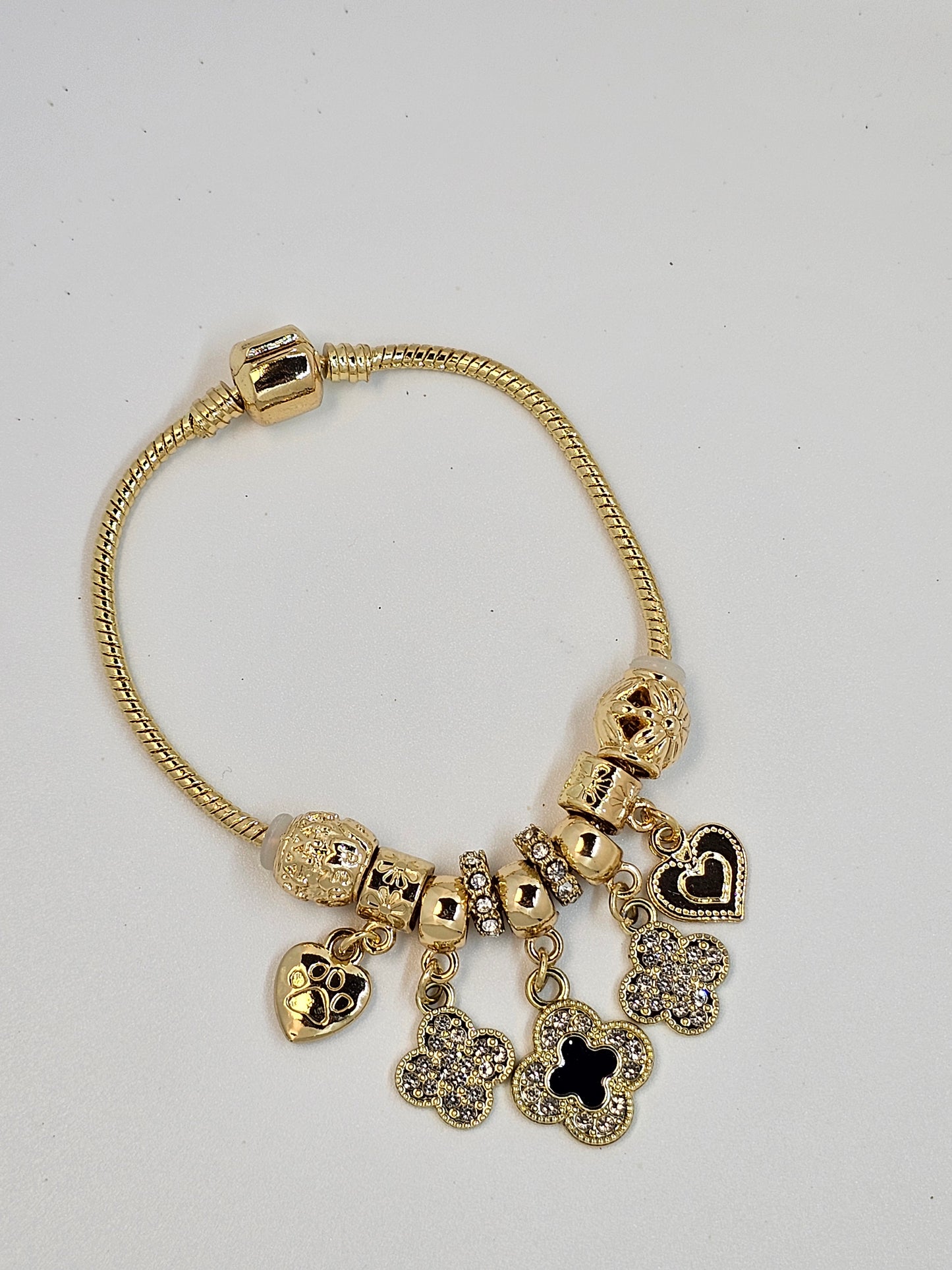 Royal Glow Charm Bracelet