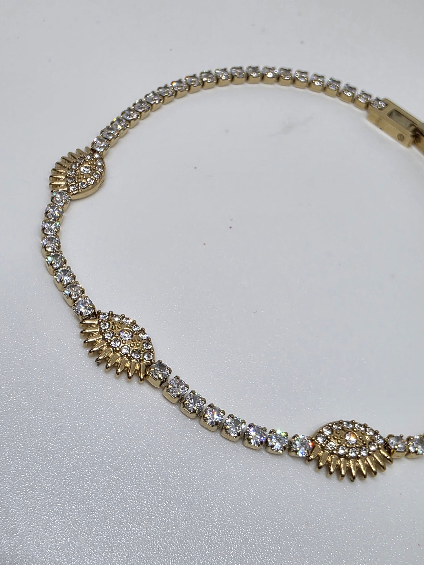 Aurelia Evil Eye Tennis Bracelet