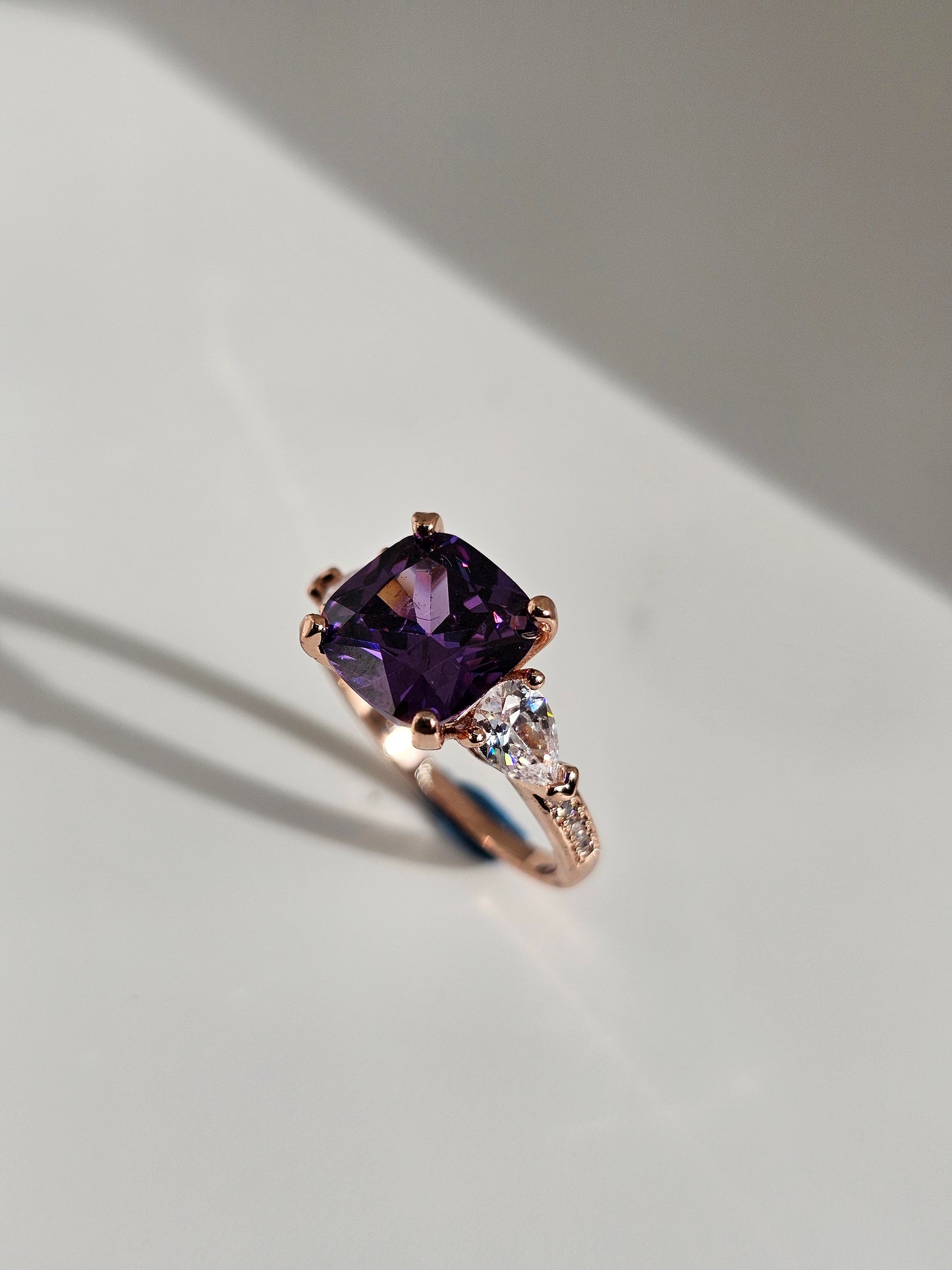 The Twilight Cushion Trilogy Ring