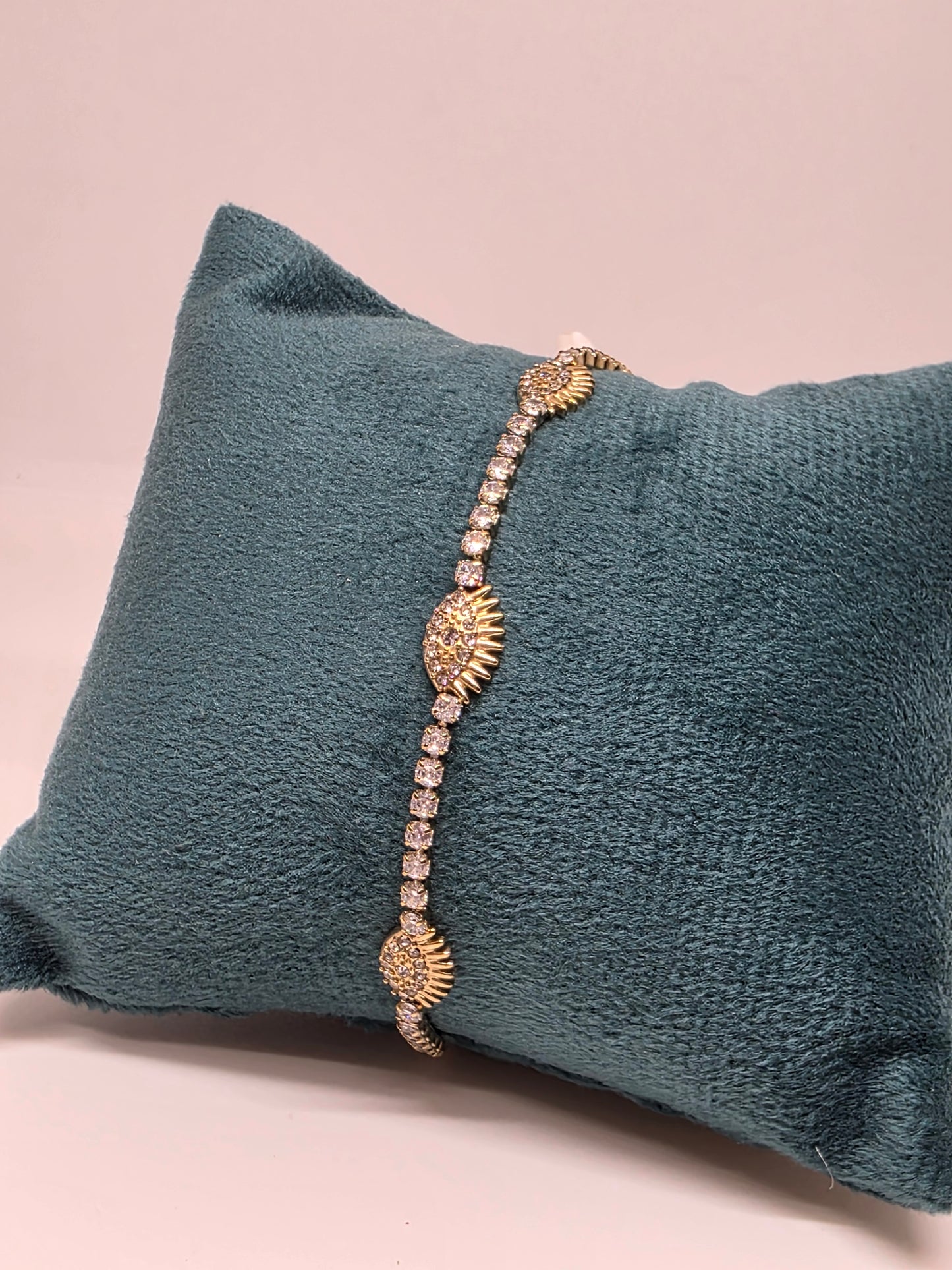 Aurelia Evil Eye Tennis Bracelet