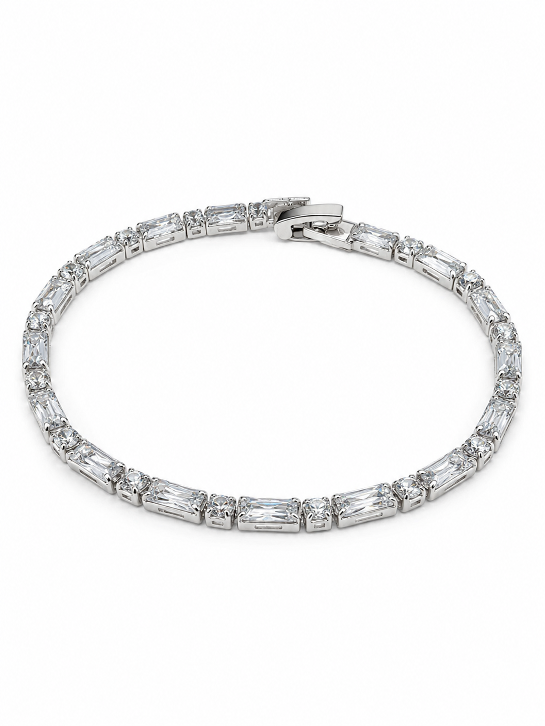 Lumière Baguette Tennis Bracelet
