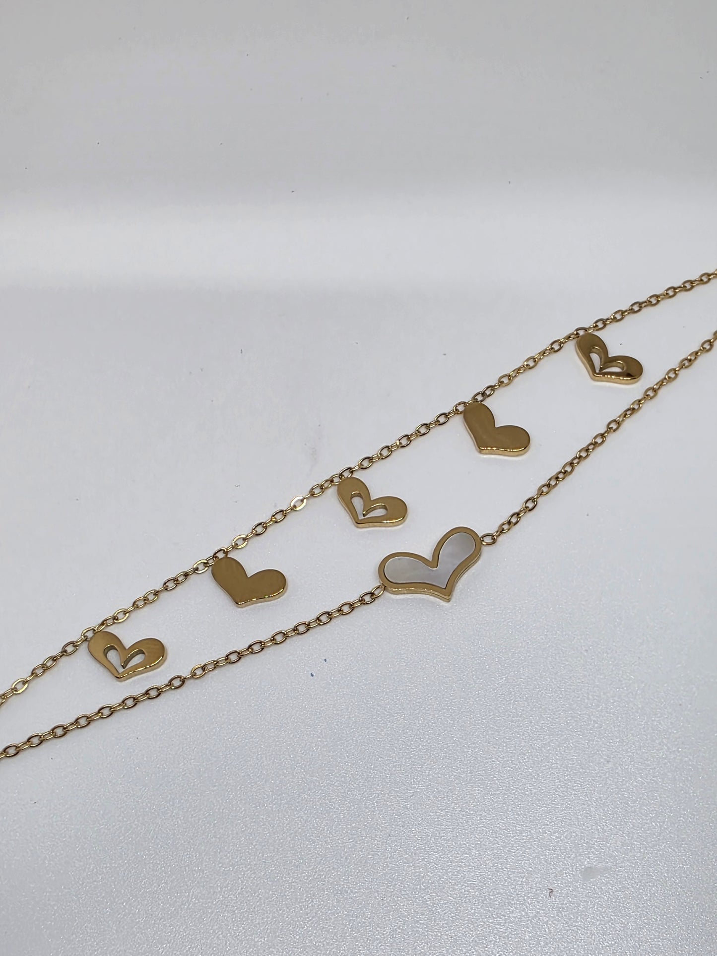 The Eternal Romance Double-Layer Heart Bracelet