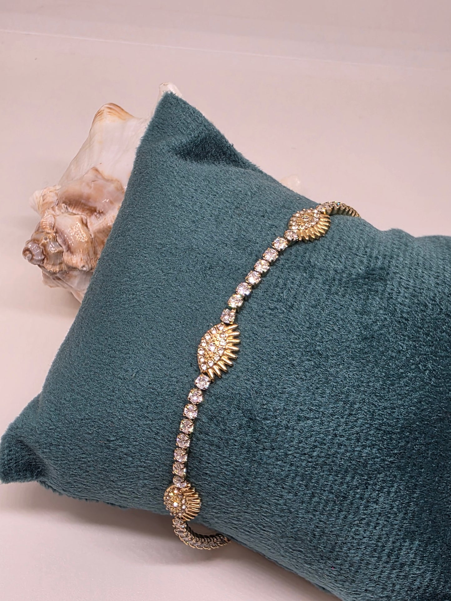 Aurelia Evil Eye Tennis Bracelet