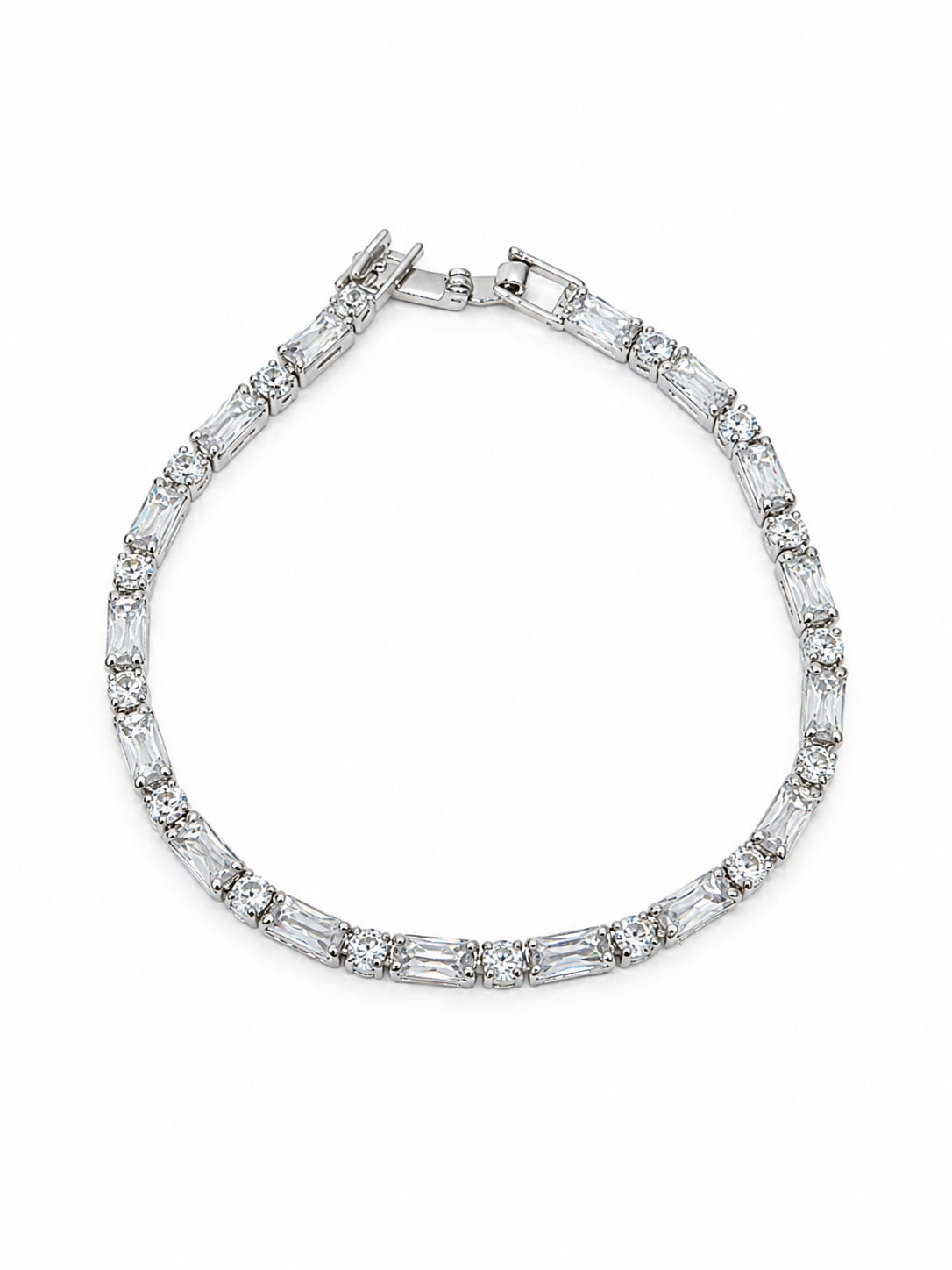 Lumière Baguette Tennis Bracelet