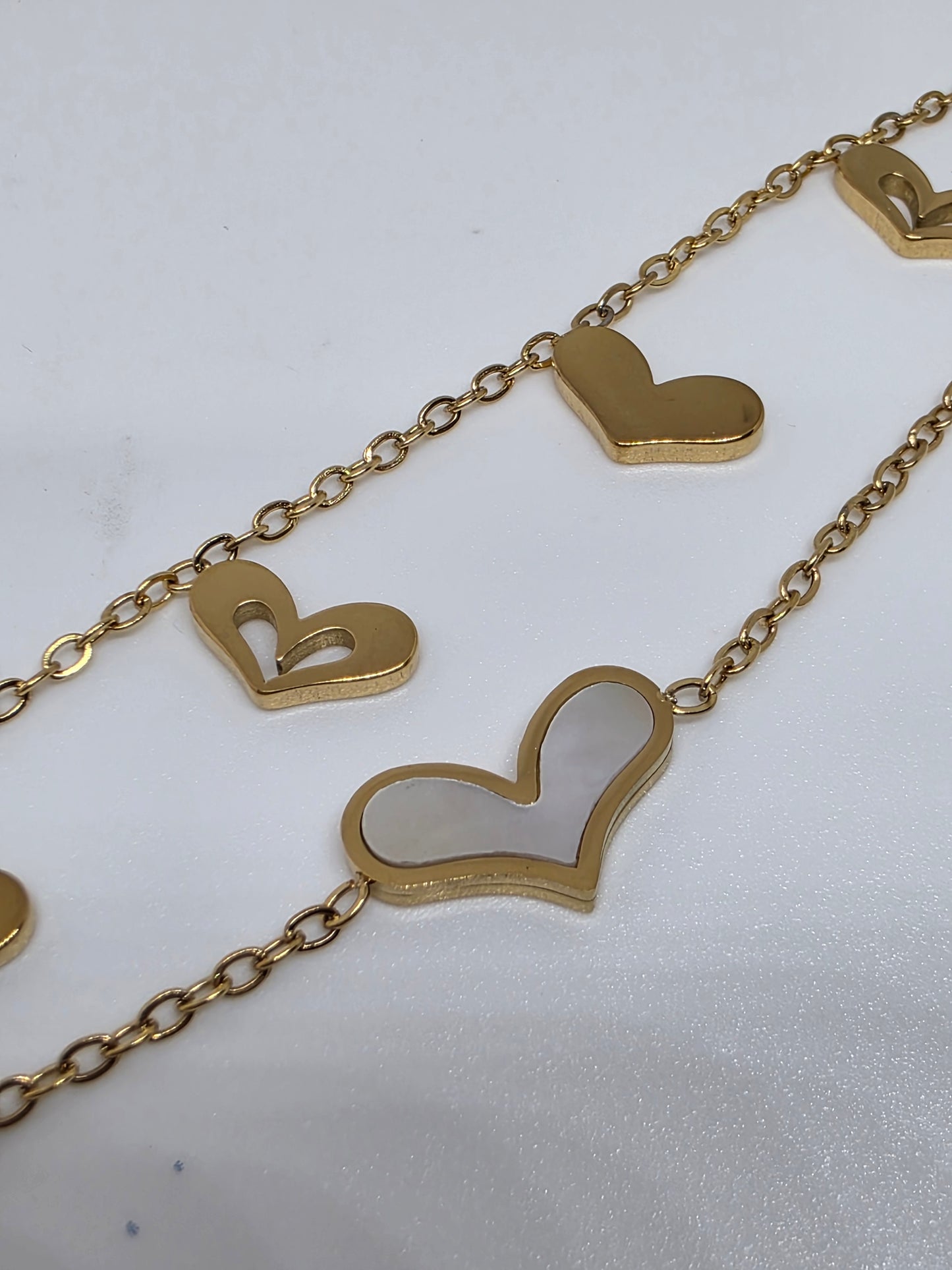 The Eternal Romance Double-Layer Heart Bracelet