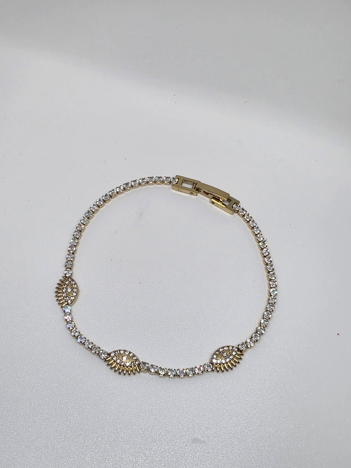 Aurelia Evil Eye Tennis Bracelet