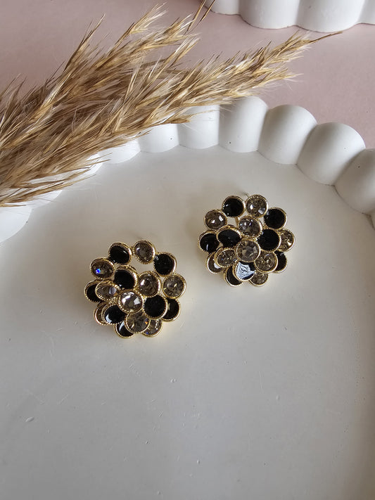 SpinStone Stud Earrings