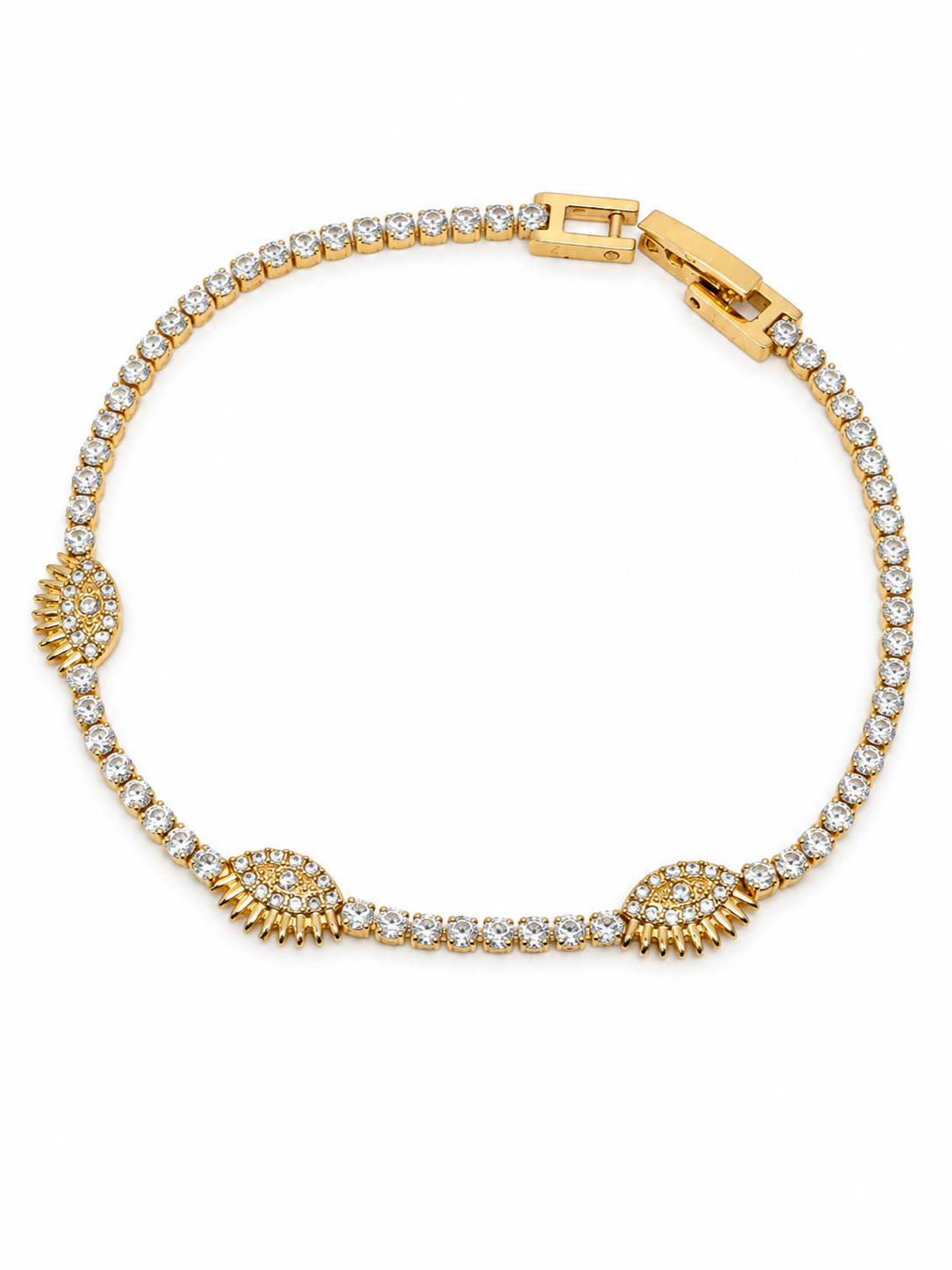 Aurelia Evil Eye Tennis Bracelet
