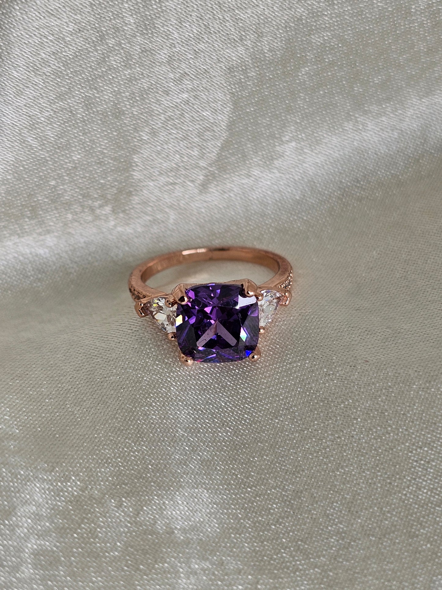 The Twilight Cushion Trilogy Ring