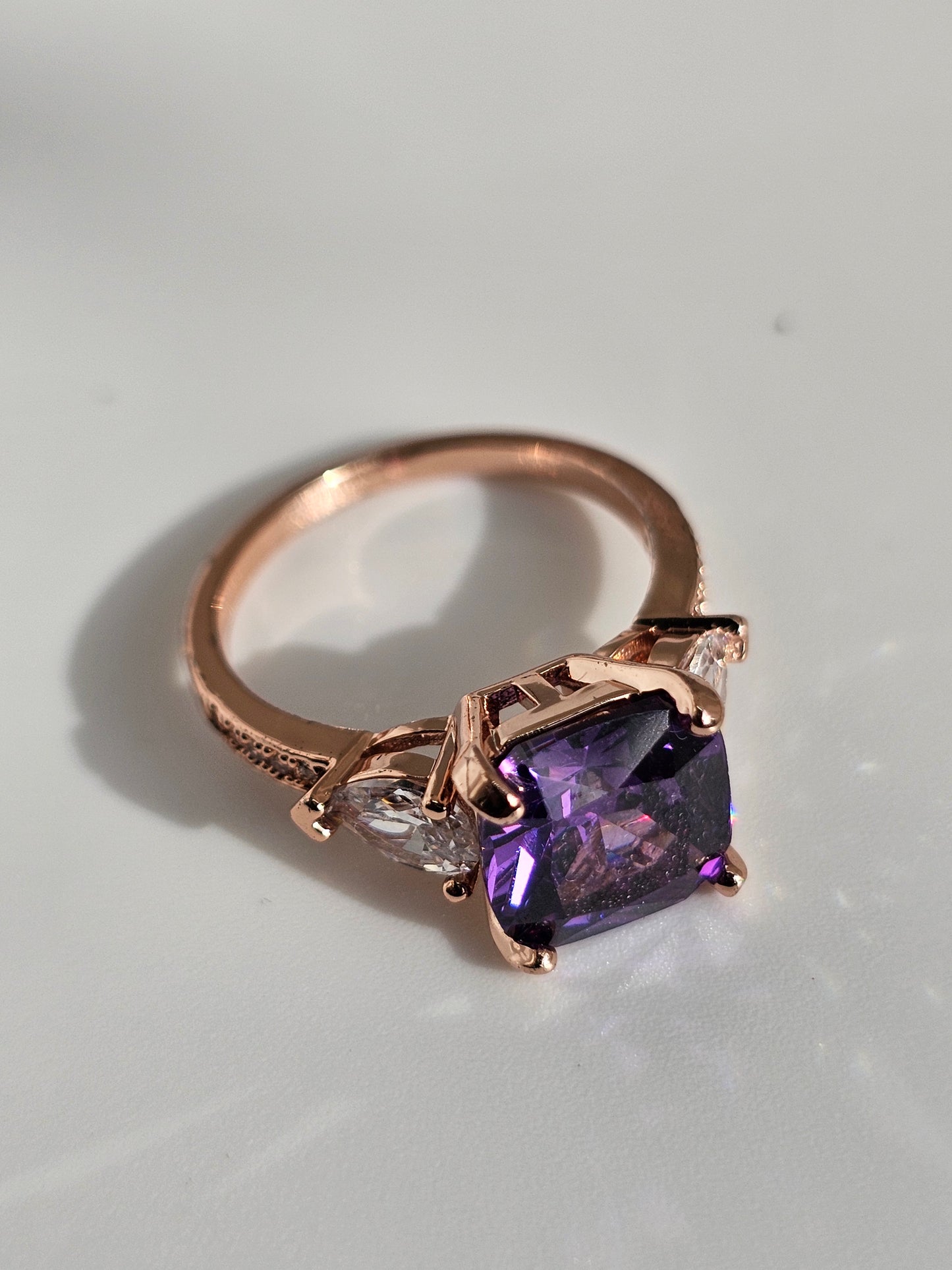 The Twilight Cushion Trilogy Ring